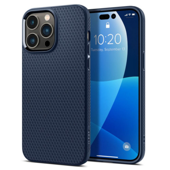 Spigen Liquid Air iPhone 14 Pro Max - Син