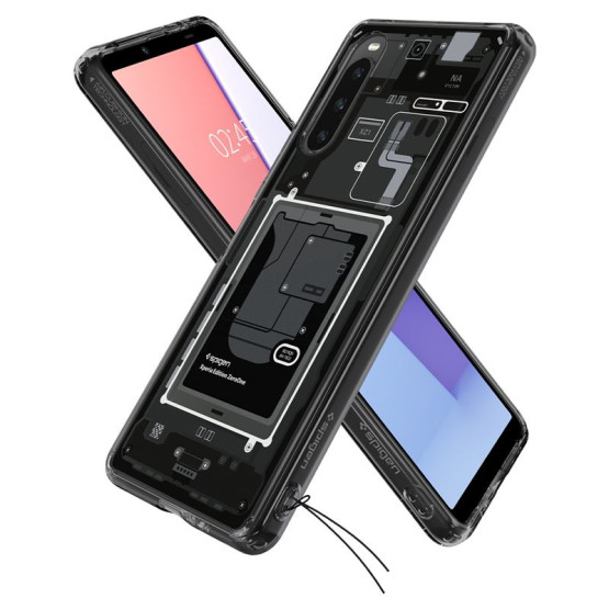 Spigen Ultra Hybrid, Zero one за Sony Xperia 10 V - Черерн