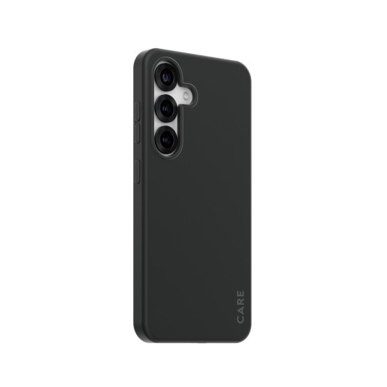 Гръб Care by PanzerGlass за Samsung Galaxy S25, Fashionable Case, Черен