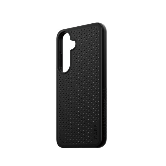 Гръб Care by PanzerGlass за Samsung Galaxy S25 Plus, Feature Case, Heat Beat, QI Compatible, Черен