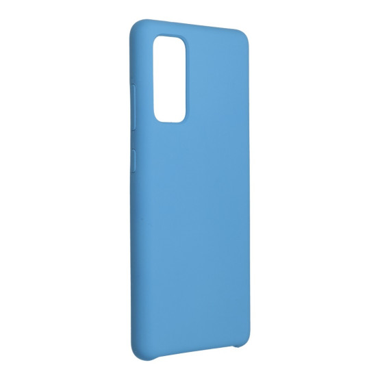 Гръб Forcell Silicone за SAMSUNG Galaxy S20 FE - Тъмно син
