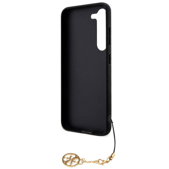 Гръб Guess 4G Charms Case за Samsung Galaxy S24 - Сив