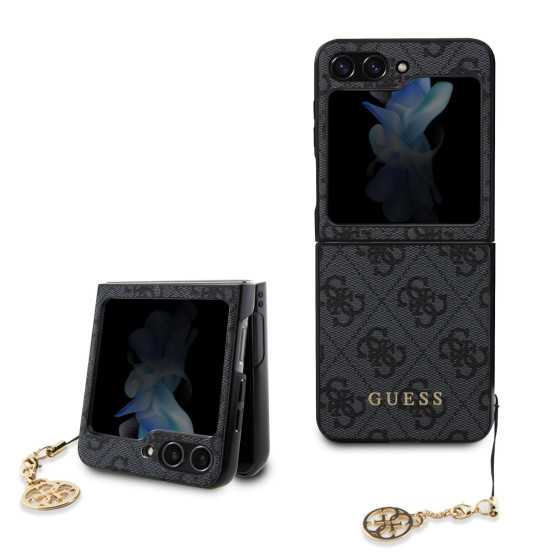 Гръб Guess 4G Charms Case за Samsung Galaxy Z Flip 5- Сив