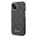 Гръб Guess PC/TPU 4G Metal Camera Outline Case за iPhone 14 Plus - Черен