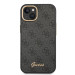 Гръб Guess PC/TPU 4G Metal Camera Outline Case за iPhone 14 Plus - Черен