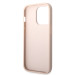 Гръб Guess PU 4G Metal Logo Case за iPhone 15 Pro Max - Розов