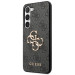 Гръб Guess PU 4G Metal Logo Case за Samsung Galaxy S24 - Сив