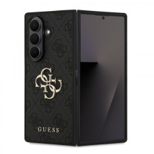 Гръб Guess PU 4G Metal Logo Case за Samsung Galaxy Z Fold 7 - Сив