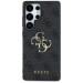Гръб Guess за Samsung Galaxy S25 Ultra, PU, 4G Metal Logo Case, Черен
