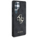 Гръб Guess за Samsung Galaxy S25 Ultra, PU, 4G Metal Logo Case, Черен