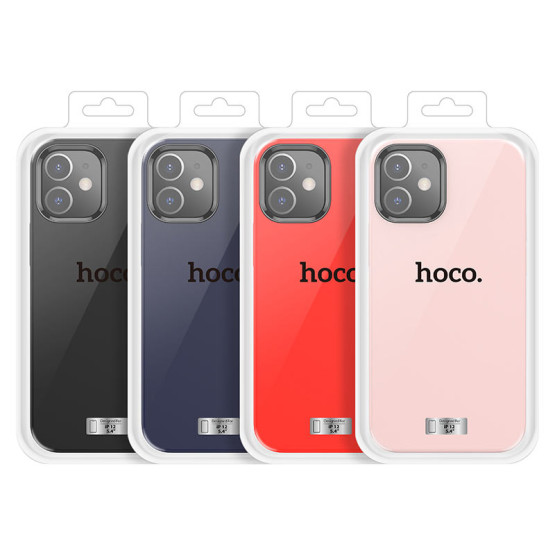 Гръб Hoco pure case за iPhone 12/12 Pro - Син