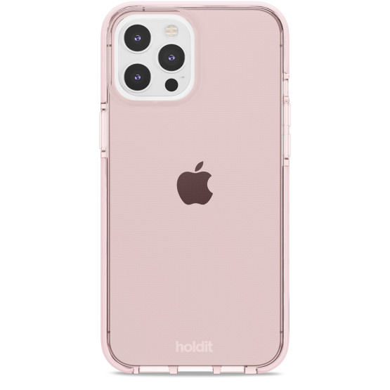 Гръб Holdit Seethru Case за iPhone 12 Pro Max - Blush Pink