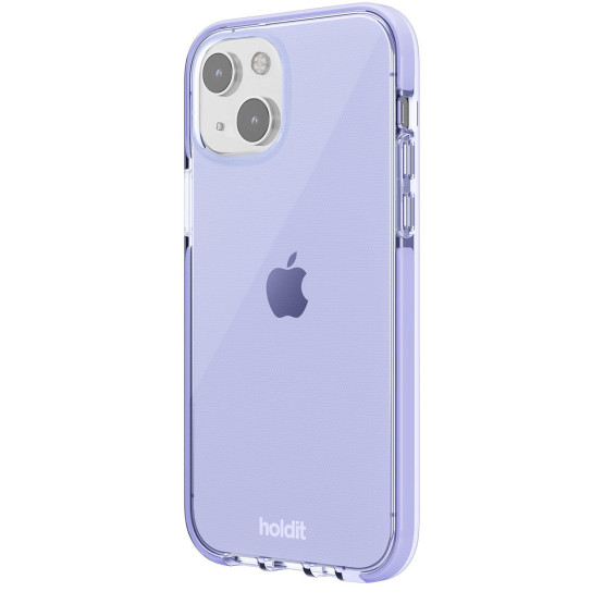 Гръб Holdit Seethru Case за iPhone 13 - Лилав