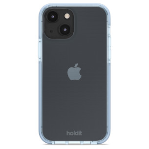 Гръб Holdit Seethru Case за iPhone 14/13 - Mineral Blue