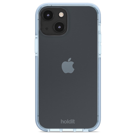 Гръб Holdit Seethru Case за iPhone 14/13 - Mineral Blue