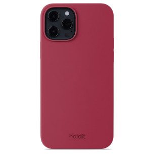 Гръб Holdit Silicone Case за iPhone 12/12 Pro - Red Velvet