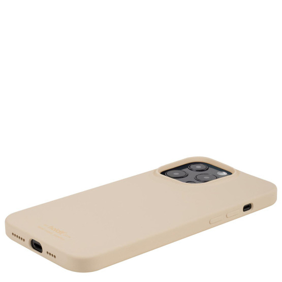 Гръб Holdit Silicone Case за iPhone 13 Pro - Beige