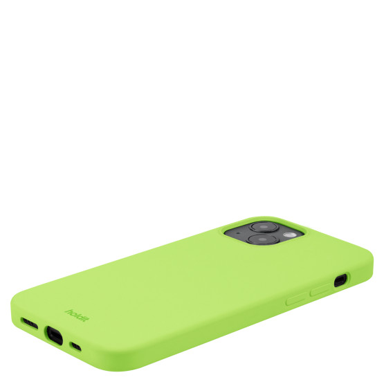 Гръб Holdit Silicone Case за iPhone 14 Plus - Acid Green
