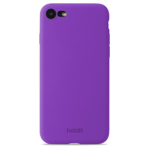 Гръб Holdit Silicone Case за iPhone 7/8/SE - Тъмно Лилав