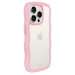 Гръб Holdit Wavy Case iPhone за 14 Pro - Розова рамка
