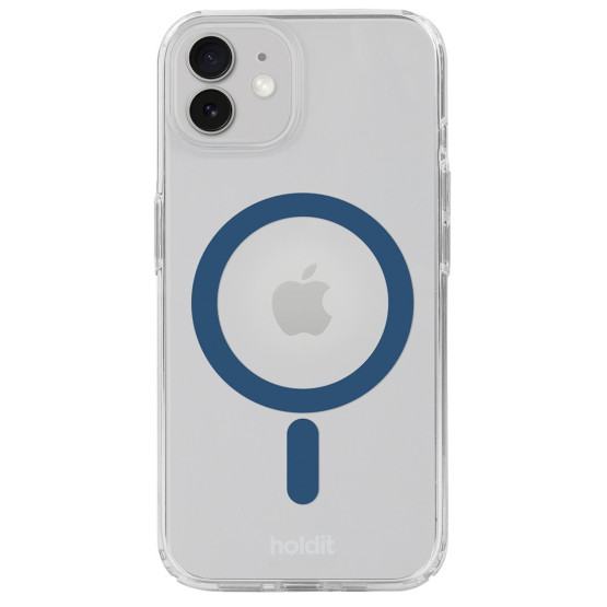 Гръб Holdit за iPhone 12/12 Pro, MagSafe Case - Син