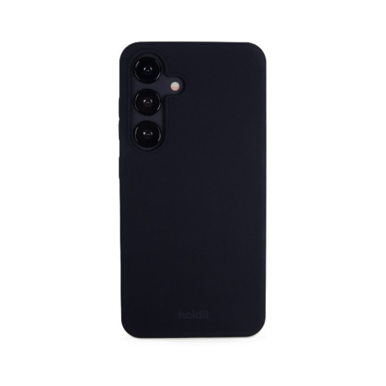 Гръб Holdit за Samsung Galaxy S25 Plus Silicone Case, Черен