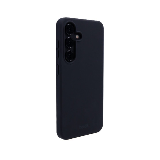 Гръб Holdit за Samsung Galaxy S25 Plus Silicone Case, Черен
