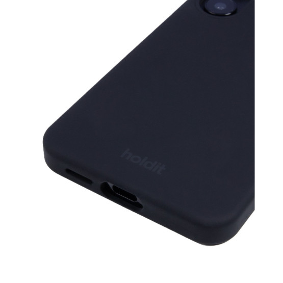 Гръб Holdit за Samsung Galaxy S25 Plus Silicone Case, Черен
