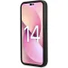 Гръб Karl Lagerfeld PU Saffiano Choupette Head Case за iPhone 14 Pro - Черен