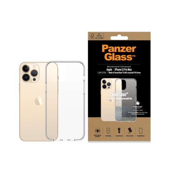 Гръб PanzerGlass ClearCase за Iphone 13 Pro Max - Прозрачен