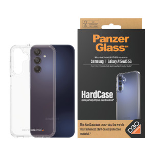 Гръб PanzerGlass HardCase D3O за Samsung A15/A15 5G - Прозрачен