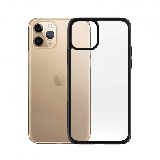 Гръб PanzerGlass за IPhone 11 Pro Max 6.5 ClearCase - Черна рамка, 117019