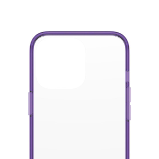 Гръб PanzerGlass за IPhone 13 Pro , ClearCase - Лилава рамка