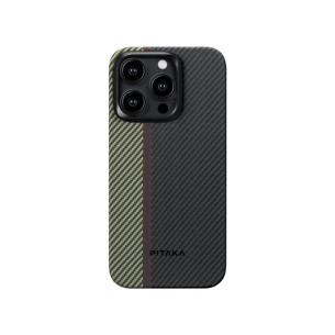 Гръб Pitaka Fusion Weaving MagEZ 4 600D за iPhone 15 Pro - Overture