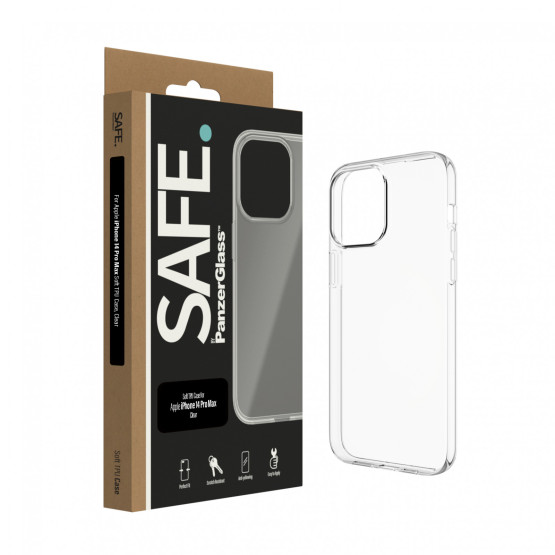 Гръб Safe TPU за Iphone 14 Pro Max - Прозрачен