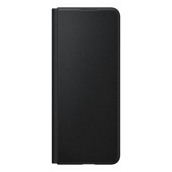 Гръб Samsung Leather Flip Cover за Galaxy Z Fold 3 - Черен, EF-FF926LBE