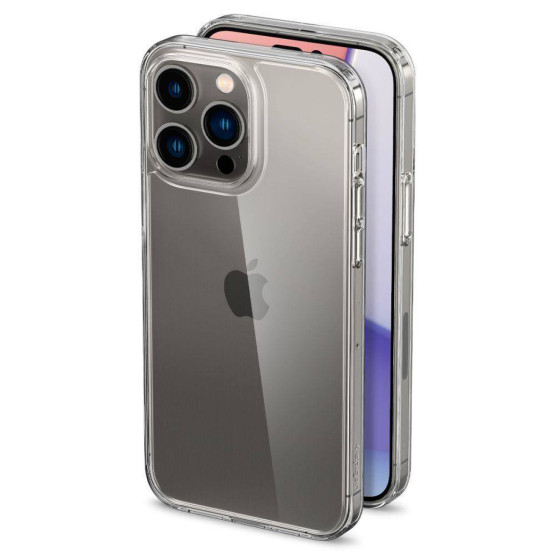 Гръб Spigen Air Skin Hybrid за iPhone 14 Pro Max - Прозрачен
