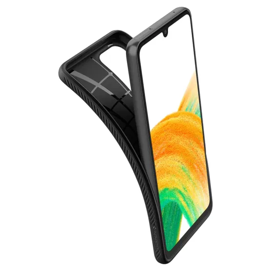 Гръб Spigen Liquid Air за Samsung Galaxy A33 5G - Черен