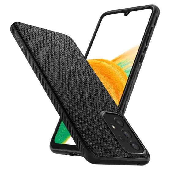 Гръб Spigen Liquid Air за Samsung Galaxy A33 5G - Черен