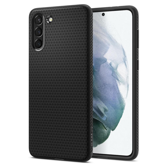 Гръб SPIGEN Liquid Air за Samsung Galaxy S21 Plus - Черен