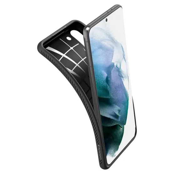 Гръб SPIGEN Liquid Air за Samsung Galaxy S21 Plus - Черен