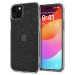 Гръб Spigen Liquid Crystal Glitter за iPhone 15 - Прозрачен/блестящ