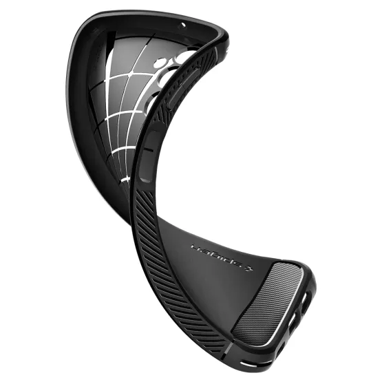 Гръб Spigen Rugged Armor за Samsung Galaxy A14 5G - Черен