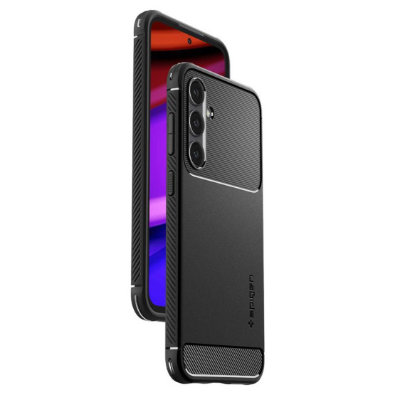 Гръб Spigen Rugged Armor за Samsung Galaxy S23 FE - Черен