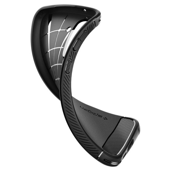 Гръб Spigen Rugged Armor за Samsung Galaxy S23 FE - Черен