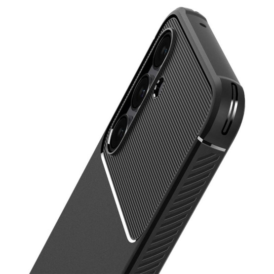 Гръб Spigen Rugged Armor за Samsung Galaxy S23 FE - Черен