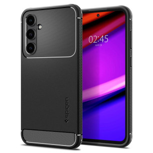 Гръб Spigen Rugged Armor за Samsung Galaxy S23 FE - Черен