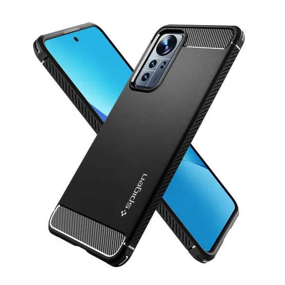 Гръб Spigen Rugged Armor за Xiaomi 12 Lite - Черен