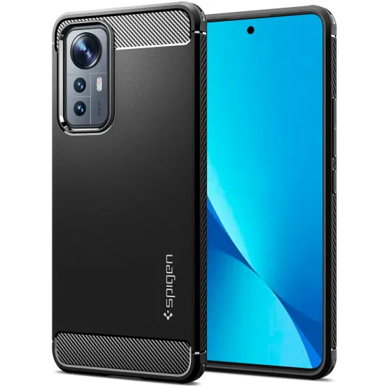 Гръб Spigen Rugged Armor за Xiaomi 12 Lite - Черен