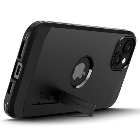 Гръб Spigen Tough Armor MagSafe за iPhone 15 Plus - Черен